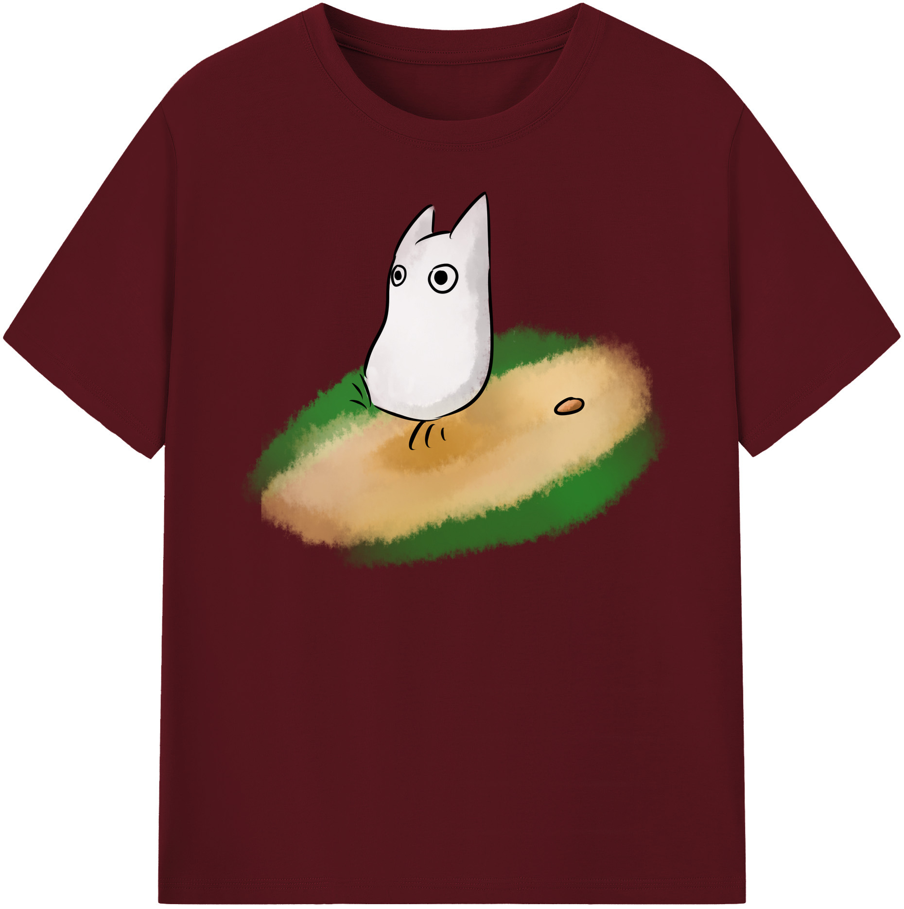 （画像用） となりのトトロ 草壁メイ 草壁サツキ My Neighbor Totoro Satsuki Kusakabe Mei Kusakabe 綿100％半袖Tシャツ（フロントプリント）